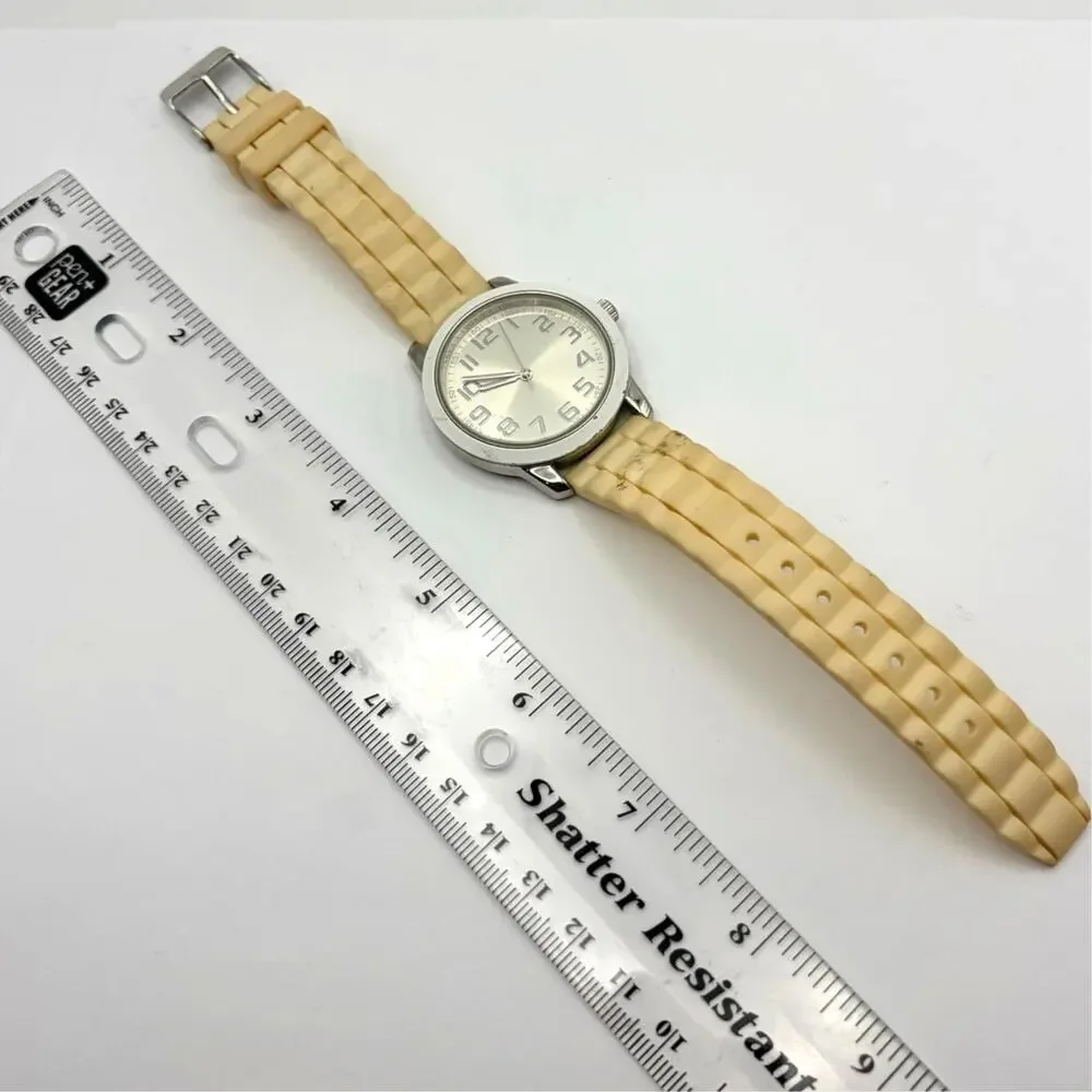White & Cream Retro Men’s Watch
